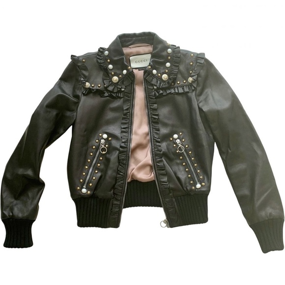 GUCCI Other - Gucci Lamb Leather Jacket embellished